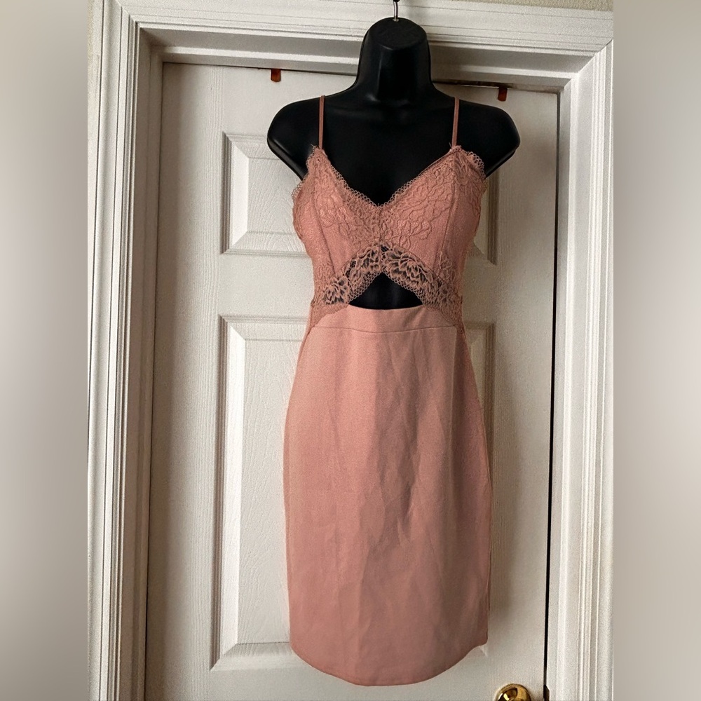 Charlotte Russe Blush Pink Dress